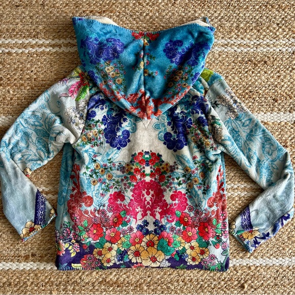 Johnny Was Biya Shellinay Sherpa Jacket with Tote Gift Bag - Picture 5 of 16